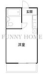 目黒区柿の木坂2丁目 5階建 築41年のイメージ