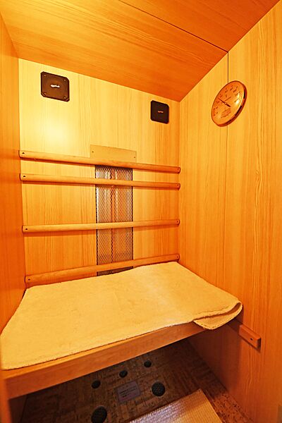 家庭用サウナ完備♪24時間いつでも好きな時に整えます！