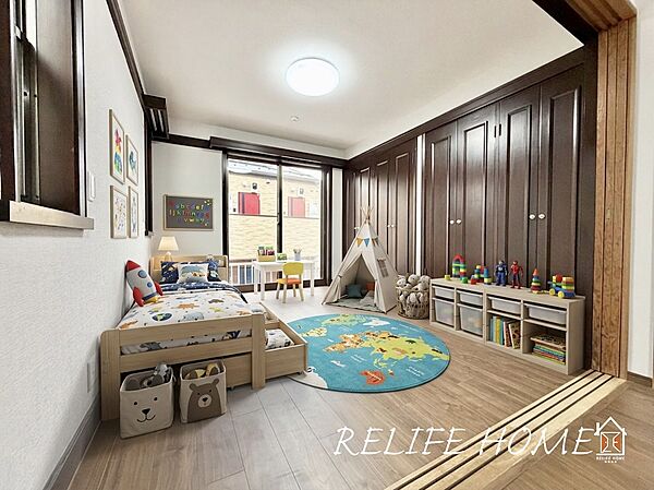 ■Style room■  落ち着いた雰囲気のプライベートルームはシンプルでスマートな空間。ご家族一人一人が快適に過ごせるゆったり快適な居室。