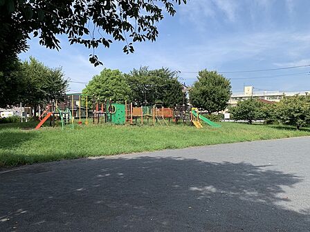 公園 260m 池辺町不動原公園(住宅地の中に広がる緑豊かな広々公園。 のびのびと遊ぶことができます。)