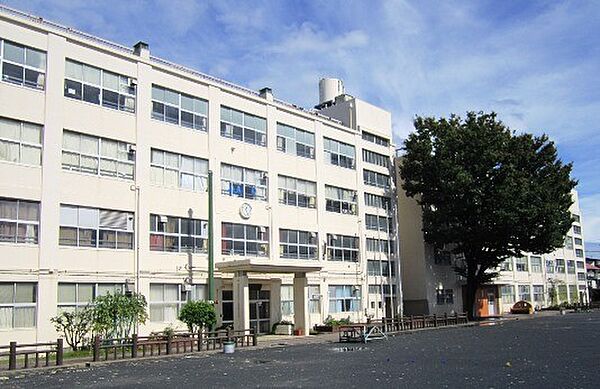 小学校 700m 横浜市立石川小学校(明治6年創立。生徒数が約330人以上の賑やかな学校なので、お子様のコミュニケーション力を育むには良いですね！)