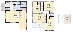 新築デザイナーズ住宅限定1棟ロフト・全居室収納完備