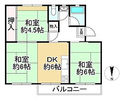 間取図画像 3DK