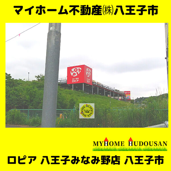 ロピア八王子みなみ野店　508ｍ　もとお肉屋さんがスタートさせたというスーパー、ロピア。お肉屋さんだけあって、お肉の種類が多く安くてテンションが上がります　大入りのお肉や野菜が多いですね