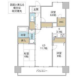 間取図画像 3LDK