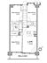 間取り：3LDK、専有面積59.21m2、南東向け