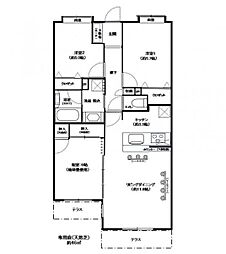 間取図画像 3LDK