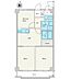 間取り：2SDK、専有面積50．60m2、南向け最上階