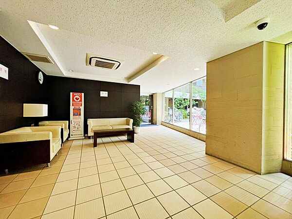 長谷工による管理良好なエントランス