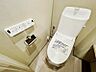 トイレ：トイレ新規交換済（一体型・ウォシュレット）