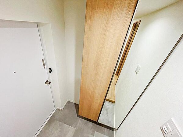 大容量の玄関収納