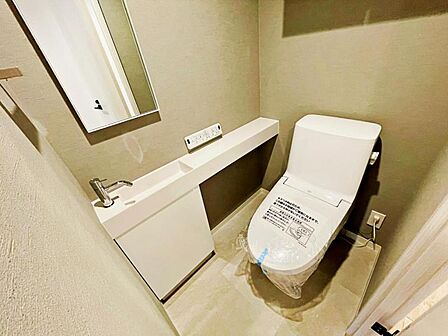 トイレ新規交換済(一体型・ウォシュレット)手洗い付