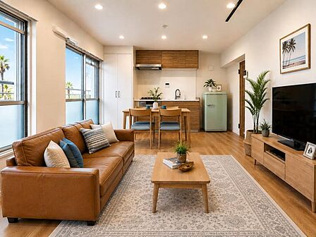 ◆2021年全面リフォーム済。室内状態良好です♪※家具はAIによるイメージ加工です。
