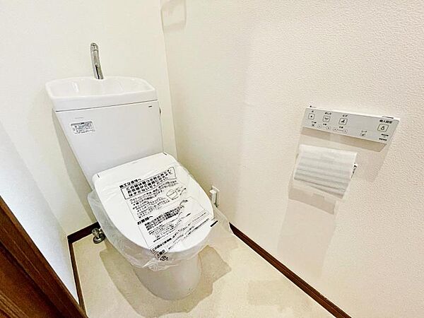 トイレ新規交換済（一体型・ウォシュレット）※1階・2階に有り