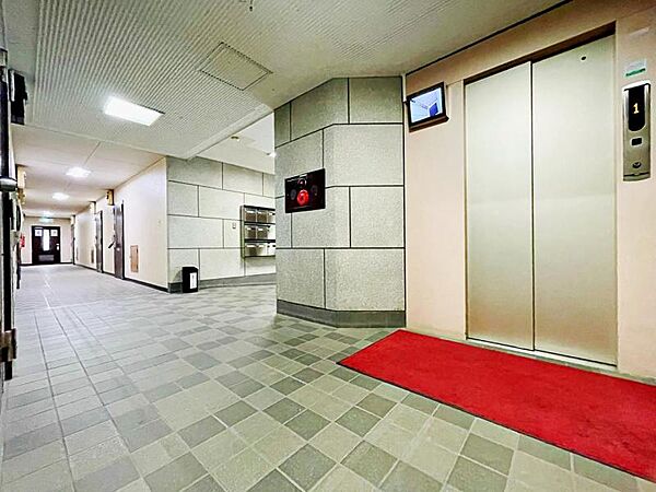 管理良好なエントランス
