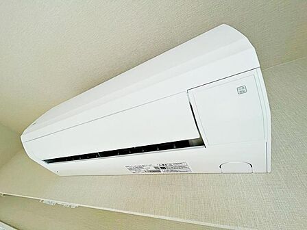 【エアコン】寝室に新規設置済