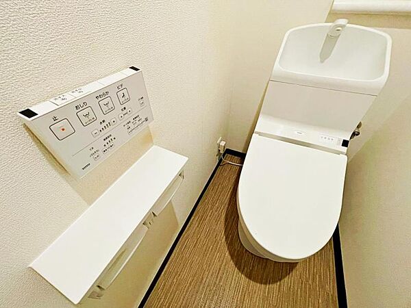 トイレ新規交換済（一体型・ウォシュレット）