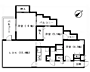 間取り：3LDK、専有面積67.03m2、南西向け