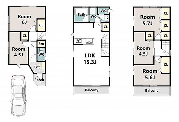 間取り：313004486585