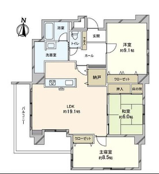 間取り：301000097664