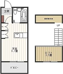 間取図画像 ワンルーム