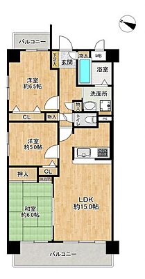 間取り アーサー京町パークシティ 3階/-