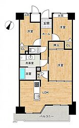 間取図画像 3LDK