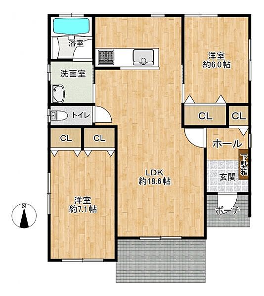 間取り：343000069778