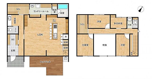 間取り 熊本市中央区帯山7丁目