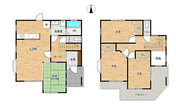 通勤通学に便利なJR豊後本線と市電の2沿線利用可能な4LDK中古戸建！小学校も近く子育て世帯にもおすすめです