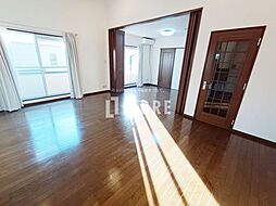 JR中央線 日野駅 徒歩12分の賃貸タウンハウス 1階3LDKのリビング/ダイニング