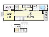 摂津市一津屋3丁目 4階建 築8年のイメージ