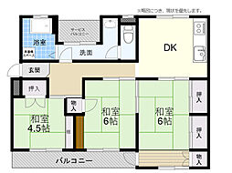 スカイハイツ辻崎 4階
