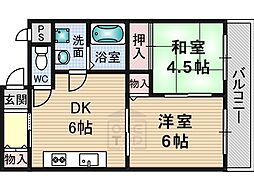 間取図画像 2DK