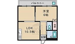 ニューグローリ鮎川 2階