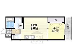 ラヴィエベール吹田岸辺 3階
