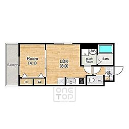 オルタンシアキューブ 2階