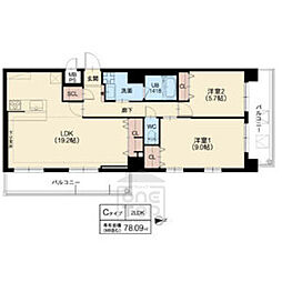 スプランディッド茨木天王 4階