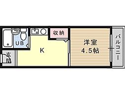 フロンティアハイツFUJIWARA 2階