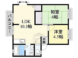 サンビレッジ岸部 2階/-