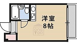アークハイツ ワンルームの間取図画像