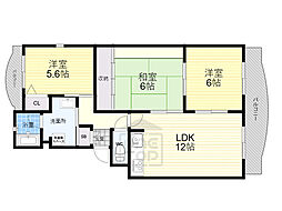 ベル・ドミール南茨木 2階/-
