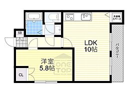 ループ千里丘 4階/-