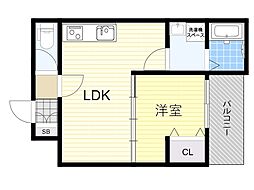 フォレ下穂積 1階/-