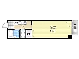 GI-Z2 1Kの間取図画像