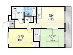 プランドール千里丘 8階/-