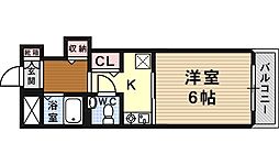ホワイトプラザ 1Kの間取図画像