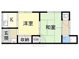 平尾ハイツ 1階/-