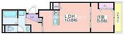 仮)カーサカルド 1LDKの間取図画像