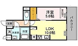 トリニティ三国ヶ丘 3階/-